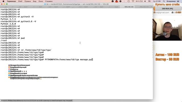 Python Telegram Bot и Django, часть №1 смотреть онлайн