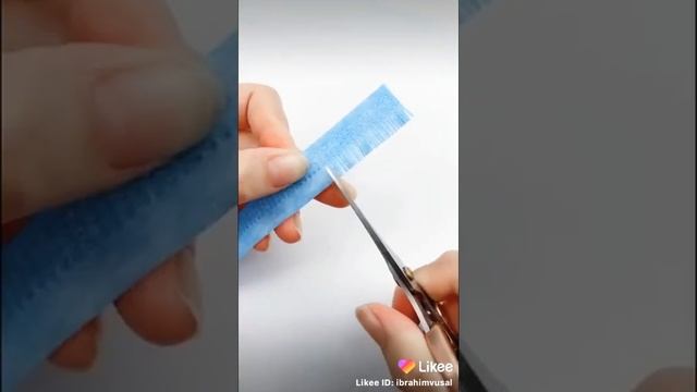 Как нужно делать из маски цветок ? смотреть онлайн