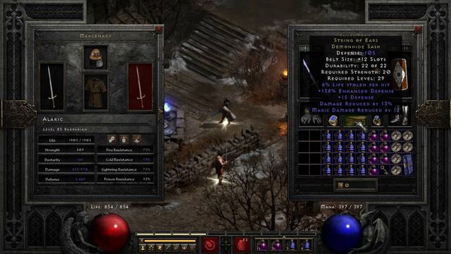 Diablo 2 No Death Budget Key Farm Challenge смотреть онлайн