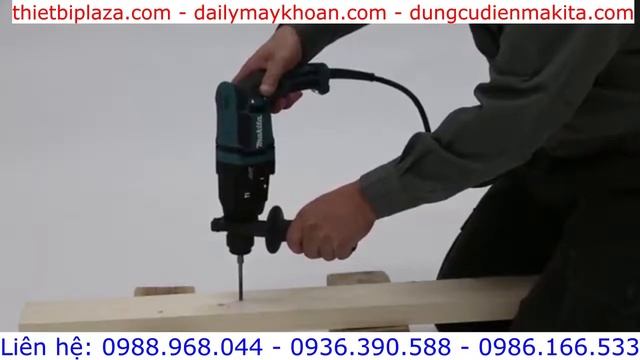Máy khoan động lực makita HR1841FJ (470W), máy khoan bê tông 18mm смотреть онлайн