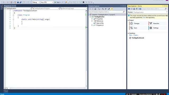 Using GitHub with Microsoft Visual Studio 2015 Community Edition смотреть онлайн