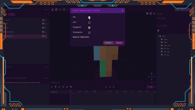 Mcreator: Animações No Player ✸【2023.1/2023.2】