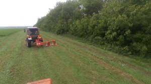 Сенокос 2018.Трактор т-30-69 Роторная косилка 1.65 WIRAX иLISICKI