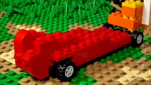 LEGO Самоделка - Машина Соседа / Анимация / Hello Neighbor Car MOC смотреть онлайн