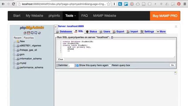 Create the MySQL Database смотреть онлайн