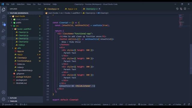 React Hooks Bahasa Indonesia #4 - useEffect clean up function смотреть онлайн