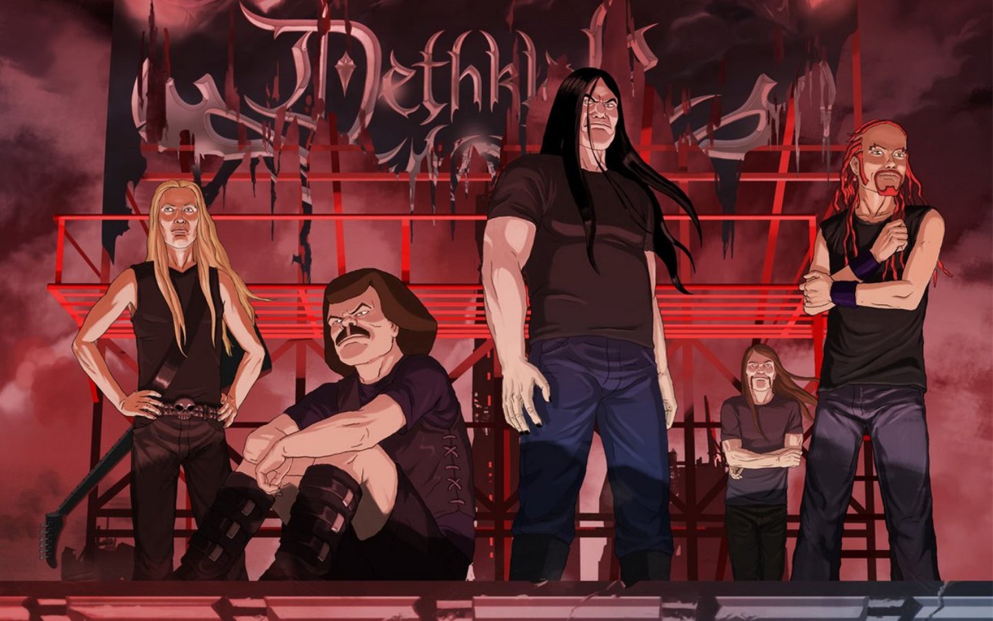 «Металокалипсис- Армия Звезды Рока» (Metalocalypse_ Army Of The Doomstar Trailer) Русская озвучка !