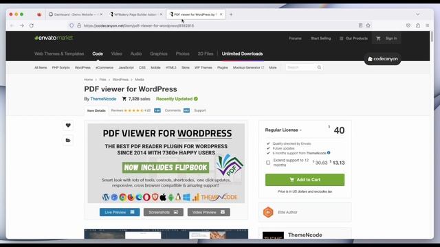 1. Getting Started | WPBakery PDF Viewer For WordPress Add-on | Documentation Part 1 смотреть онлайн