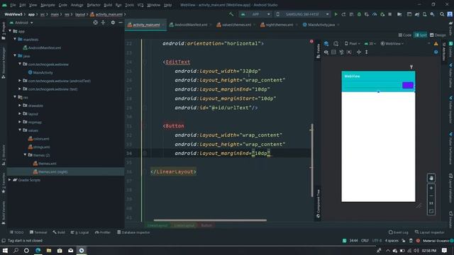 WebView Android Studio Tutorial (2020) | Beginner's Guide смотреть онлайн