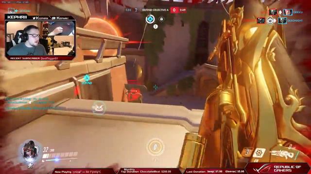 [Overwatch] Kephrii - Widow - Anubis (Ft. DrRiku & Fodder) смотреть онлайн