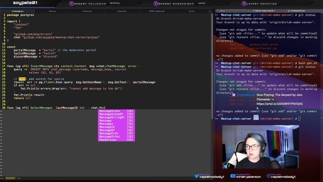 [ Golang | Vim ] postgres DB via docker !hiring !meetups смотреть онлайн