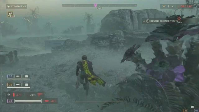 Helldivers 2 - Hard Rescue Essential Personnel vs Automatons (3P) смотреть онлайн