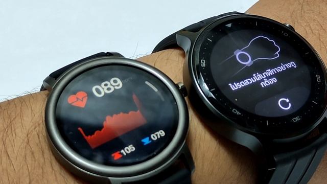 Mibro Air vs. Realme watch S : (heart rate test) смотреть онлайн