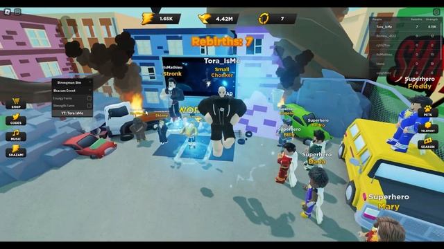[Shazam Event] Roblox Strongman Simulator Script - Auto Farm (Free UGC) смотреть онлайн