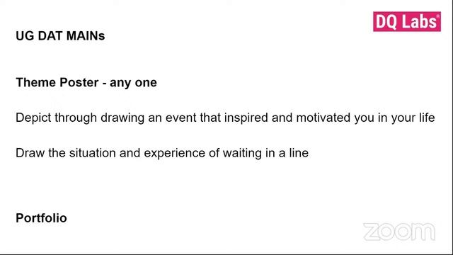 NID DAT Mains - Creating work for the Themes - QnA смотреть онлайн