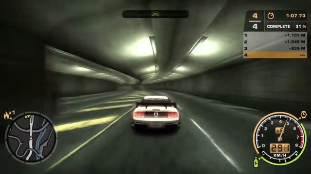 Need for Speed Most Wanted Ford Mustang late launch смотреть онлайн