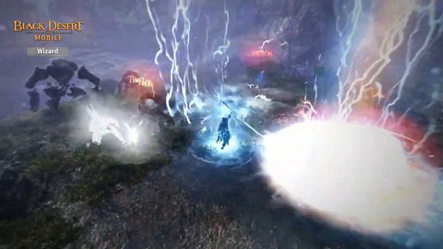 Трейлер Black Desert Mobile (Wizard Class Combat)