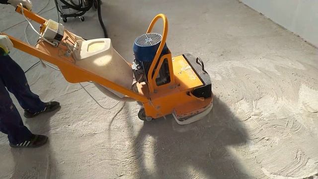 Шлифовка бетонного пола