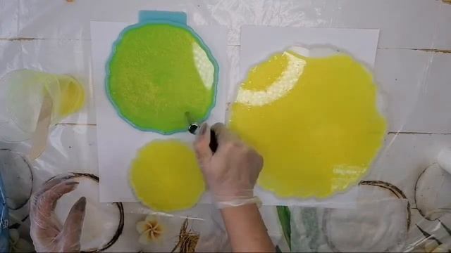 ?Рисуем Лимон Эпоксидной Смолой от ArtLine ?