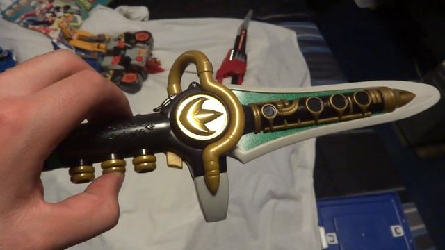 Mighty Morphin Power Rangers Green Ranger Dragon Dagger Tommy Dragonzoid Flute смотреть онлайн