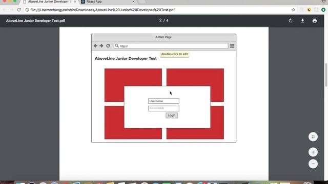 AboveLine React Test смотреть онлайн