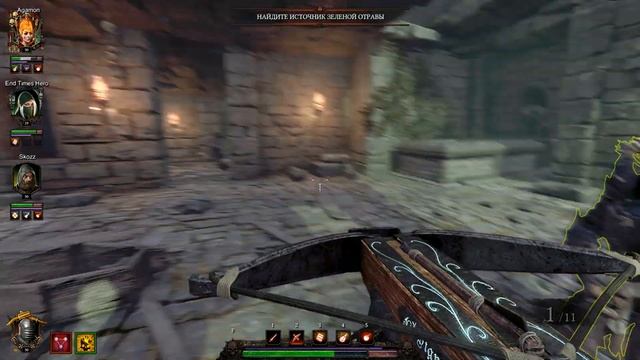 Игра за Виктора (Охотник за головами) карта "Сад Морра". Сл. легенда. Warhammer Vermintide 2 смотреть онлайн