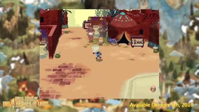 Final Fantasy: The 4 Heroes of Light Trailer (ILN) смотреть онлайн