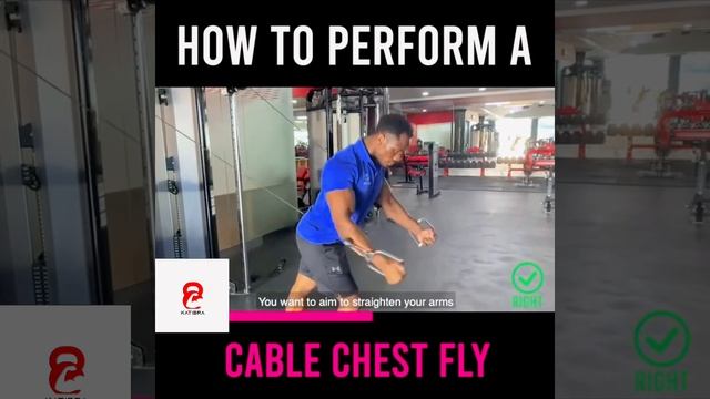 HOW TO PERFORM A CABLE CHEST FLY смотреть онлайн