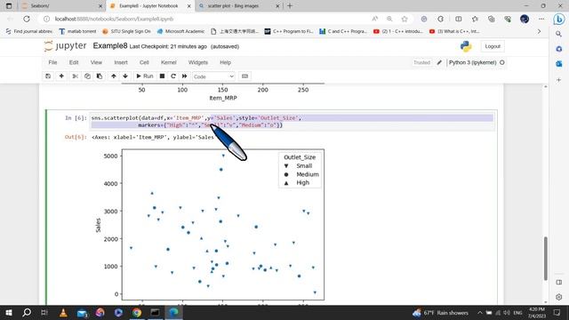 Seaborn#21-Understand and Create Scatter Plot فهم وانشاء رسم الـ смотреть онлайн
