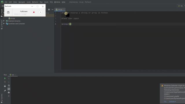 Quick Solution on how to reverse an array or string in Python | Interview questions | SDE смотреть онлайн