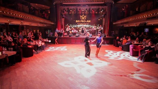 Cha-Cha-Cha. Кривошлык Евгения - Дороговцев Сергей. BIG ProAm Dance смотреть онлайн