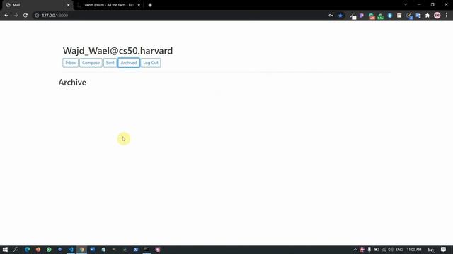 Project 3 | CS50 course | web programming with Python and Js | Mail смотреть онлайн