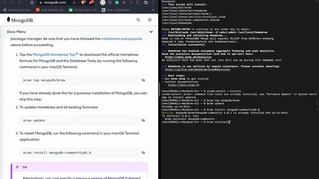 install and run mongodb 6.0 in terminal with mac m1 смотреть онлайн