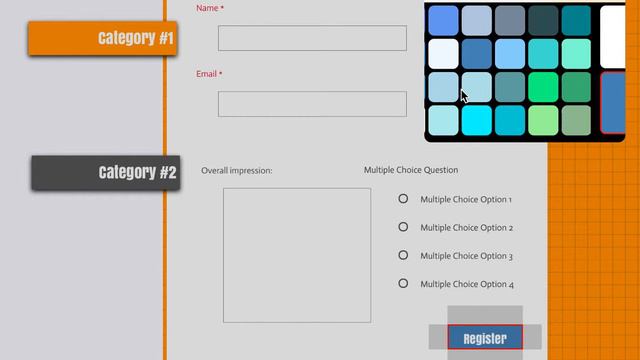How to change the color of the web form submit button using Touch Forms for iPad смотреть онлайн