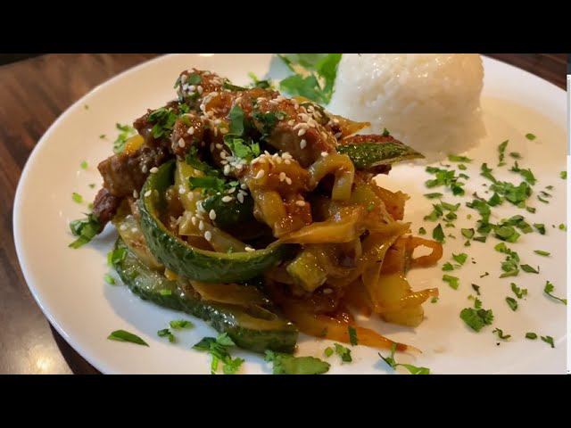 Свинина "по -корейски" на сковороде! смотреть онлайн