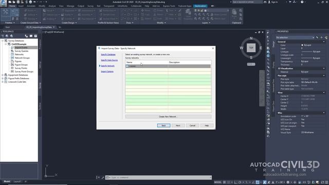 Importing Survey Data in Civil 3D 2018, 2019, 2020, 2021 - Part 2 смотреть онлайн
