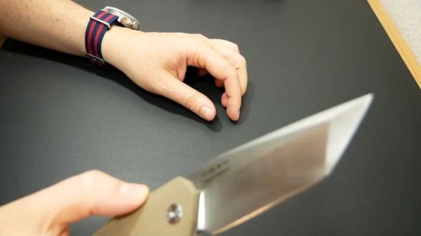 Ruike Tools P138-W Tanto (Fenix) | Sandvik 14C28N / Desert Sand G10 | EDC Gear Tool Werkzeug