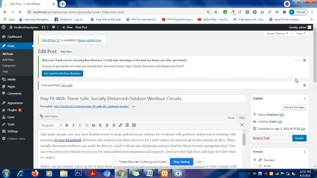 Blog post | How you can add blog post in wordpress website смотреть онлайн