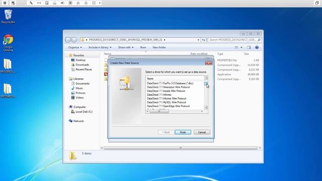 Install and configure the ODBC driver on Windows смотреть онлайн