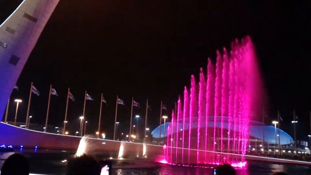 Фонтан часть 1 @ открытие паралимпиады Sochi 2014 смотреть онлайн