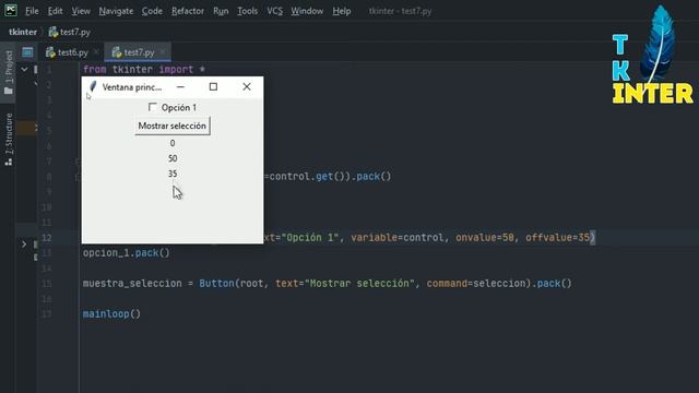 El widget Checkbutton() - Curso Tkinter de cero - Capítulo 16 смотреть онлайн