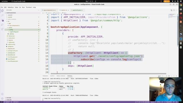 Angular 17 Eğitimi #42 - APP_INITIALIZER & Environment Variables Configurations смотреть онлайн