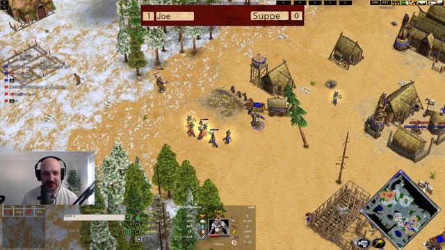 An Unlikely Rush | Joe (Loki) vs Suppe (Thor) Game 2/5 #aom #ageofempires смотреть онлайн