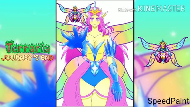 Empress of Light [ Speed Paint ] Boss Terraria EP.1 смотреть онлайн