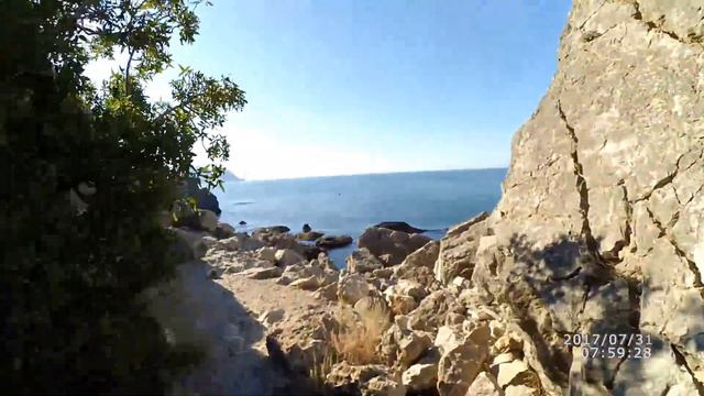 Крым. Судак. Тропа вокруг горы Алчак - Кая, 1 часть смотреть онлайн