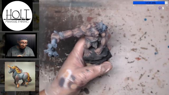 Reaper Hill Giant Part 1 Twitch Tuesday Hobby, Paint & Chat 1 22 2019 смотреть онлайн