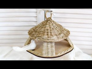 Техника плетения - Кормушка