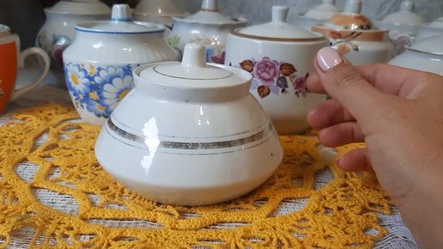 Фарфоровые сахарницы - одиночки) Винтаж) смотреть онлайн
