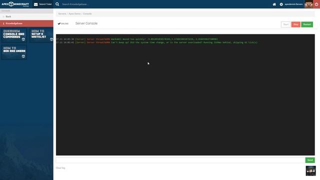 Minecraft Server Error: Can’t Keep Up смотреть онлайн