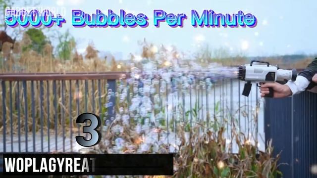 Best Bubble Gun Machine 2022 | Top 5 Best Bubble Guns смотреть онлайн